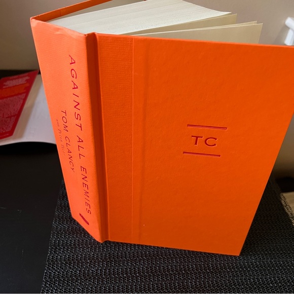 First Edition Hardcover “Against All Enemies” Tom Clancy 2011 1st Print - Picture 10 of 10